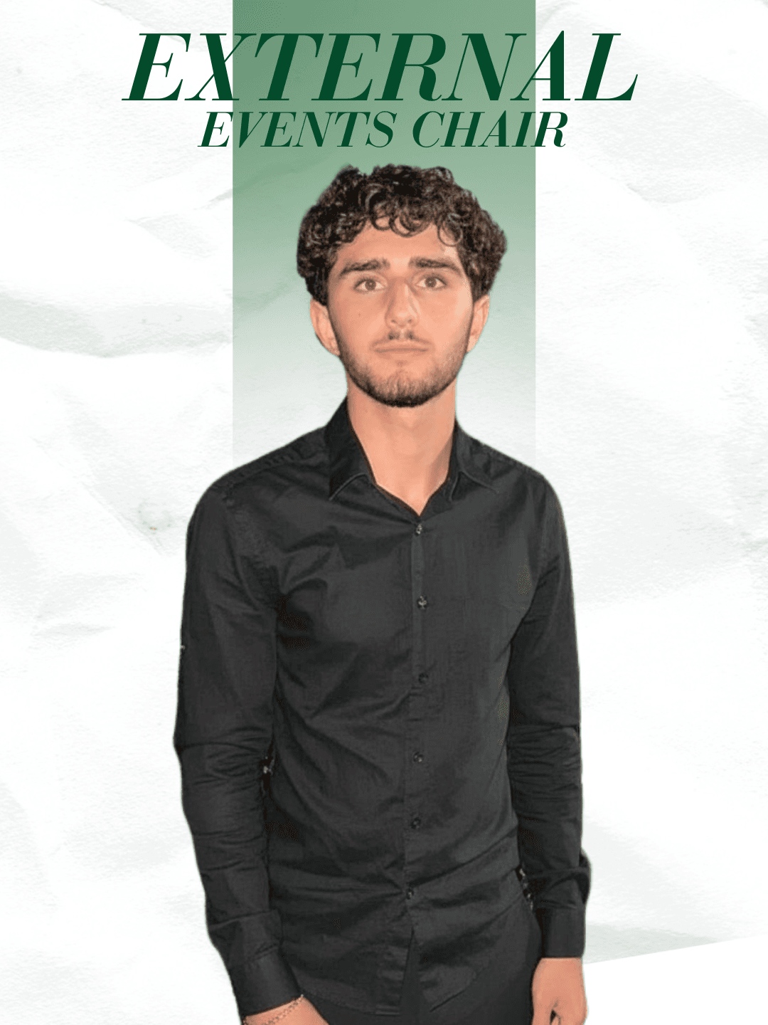 Alec Eshraghi — External Events Chair